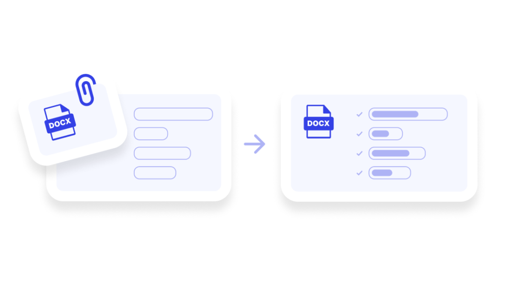 Process DOCX data in zendesk automatically