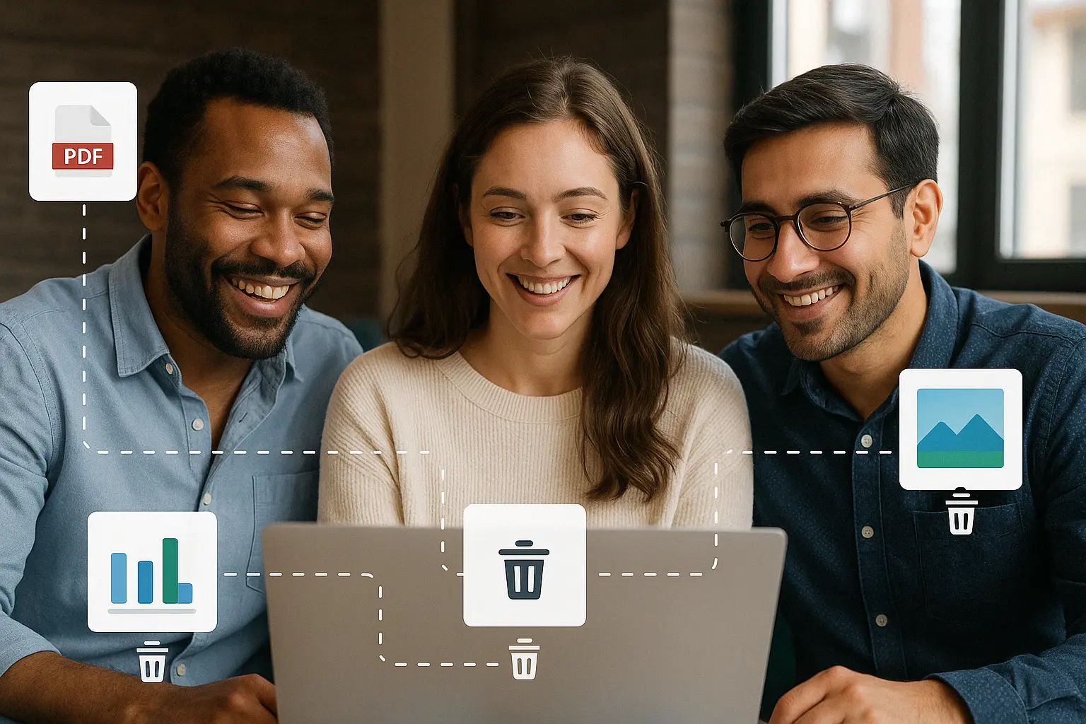 Happy zendesk users trying remove attachments