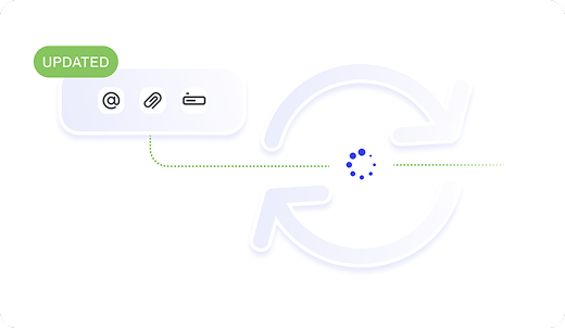 New tasks can be triggered any time to repeat the Flow consistently.