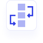Icon: Tickets systemübergreifend synchronisieren