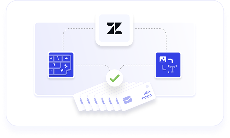 Screenshot: OCR + AI Autofill Template in Knots Flow
